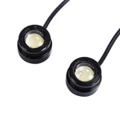Space Gündüz Ledi 2x3W Beyaz Yapıştırmalı 12V/LAAM623 - 1