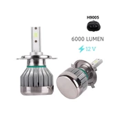 Space Led Far Ampulü 9005-3500LMX2-30W-12V Buz Mavisi / LAAM703 - 1