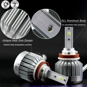 Space Led Far Ampulü H11-3500LMX2-30W-12V Buz Mavisi / LAAM705 thumbnail 4