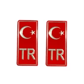 Tr plaka sticker / YACIY01 - 1