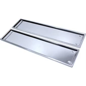 Plakalık Paslanmaz Krom Metal  / DAPLY45 - 1
