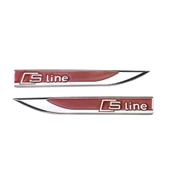 Space S-Line Çamurluk Logosu-Kırmızı / YACI138 - 1
