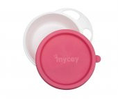 Mycey Kapaklı Mama Tabağı - Pembe - 1