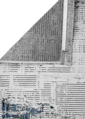 Dekorenti Halı Dora Koleksiyonu Dekoratif Saçaklı Halı 1909 Mavi - 2
