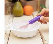 Mycey 360 - Derece Dönen Mama Bebek Kaşığı - 4