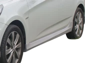 Hyundai Accent Blue RB Marşpiyel 2 Prç Fiber 2011 ve Sonrası - 1
