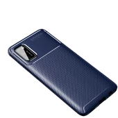 Samsung Galaxy A02s (A025) Kılıf Focus Carbon Desen Silikon Arka Kapak - 2