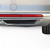 VW Passat B8 Egsoz Çıkşı 2 Prç Krom 2015 ve Sonrası - 1