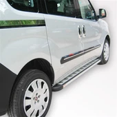Fiat Doblo 1 Sürgülü Kapı Çıtası 2 Prç Krom 2000-2010 - 2