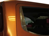 Nissan Navara Cam Arka Kelebek Çıtası 2 Prç Krom 2016 ve Sonrası - 1