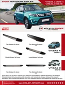 Suzuki Vitara 4 Sis Farı Çerçevesi 2 Prç Krom 2016 ve Sonrası - 3