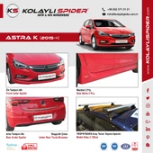 Opel Astra K Ayna Kapağı Alt Çıtası 2 Prç Krom 2015 ve Sonrası - 2