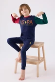 U.S. Polo Assn. 1919 Authentic Brand Erkek Çocuk Uzun Kol Pijama Takım thumbnail 6