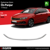 S-Dizayn Fiat Egea HB Krom Ön Panjur Çıtası 2020 Üzeri - 1