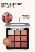 Flormar Mat & Işıltılı Kremsi Far Paleti - Eye Shadow Palette - 003 Sunset- 8682536048460 - 6