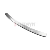 S-Dizayn VW Caddy Krom Arka Tampon Eşiği 2015-2020 thumbnail 3