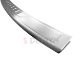 S-Dizayn VW Caddy Krom Arka Tampon Eşiği 2015-2020 thumbnail 4