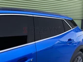 S-Dizayn Peugeot 2008 2 Krom Cam Çerçevesi 12 Prç 2020-2023 A+ Kalite - 9
