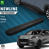S-Dizayn Ford Puma NewLine Siyah Yan Basamak 173 Cm 2019 Üzeri A+ Kalite - 1
