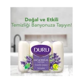 Duru Saf ve Doğal 4 lü Sabun Lavanta Özlü Güzellik Sabunu 280 Gr ( 4x 70 gr ) - 3