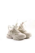 Guja 23K339 Kadın Sneaker Bot Bej 36-40 - 4