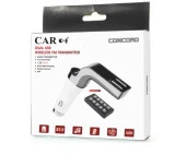 Concord C603 Fm Transmitter Bluetooth Destekli Sd Kart Ve Çift Usb Girişli Araç Mp3 - 5
