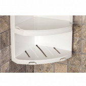 Primanova Banyo Köşe Rafı Kapaklı Şeffaf S05-16 - 4