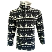 Polar Sweatshirt - Thermoform - Fermuarlı - Lacivert - 5