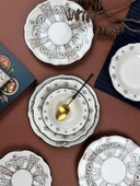 Porser Helen Yemek Takımı 6 Kişilik 24 Parça FLY24YKPRS1058 - 4