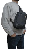 Body Bag Çanta Erkek Göğüs Sırt Çantası Fonksiyonel Kullanım BadyBag 30*17 Cm - 12