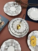 Porser Helen Yemek Takımı 6 Kişilik 24 Parça FLY24YKPRS1058 - 3