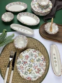 Porser Fulya Mira Kahvaltı Takımı 6 Kişilik 14 Parça FLY14KAHPRS1060 - 1