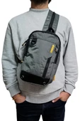 Body Bag Çanta Erkek Göğüs Sırt Çantası Fonksiyonel Kullanım BadyBag 30*17 Cm - 2