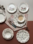 Porser Amber Yemek Takımı 6 Kişilik 24 Parça FLY24YKPRS1056 - 1