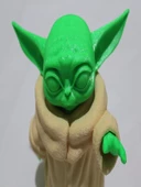 3D Baby Yoda Oyuncak Figürü - 3