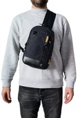 Body Bag Çanta Erkek Göğüs Sırt Çantası Fonksiyonel Kullanım BadyBag 30*17 Cm - 9