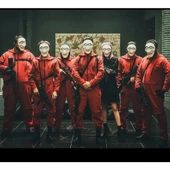 Koreli Hırsız Teatral Hahoe Maskesi - Dali Maskesi thumbnail 2