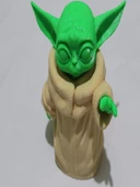 3D Baby Yoda Oyuncak Figürü - 1