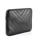 Notebook Laptop Macbook Çantası Suni Deri 13"-13.6"-14"-15.6" inç - 800-DÜZ Siyah - 1