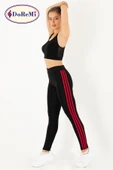 DoReMi Active Sportive Üç Çizgili Tayt-875 thumbnail 1