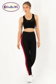 DoReMi Active Sportive Üç Çizgili Tayt-875 thumbnail 10