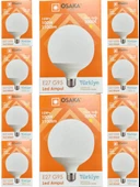 Osaka 15W (100W) 3000K (Günışığı) E27 Duylu G95 Led Glop Ampul (10 Adet) - 1