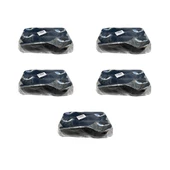 Plastik Siyah Kaşık - Parti Davet Piknik Çorba Yemek Kaşığı - 18 Cm. - 100'lü 5 Paket thumbnail 1