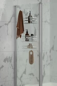 Geseus Üç Katlı Asmalı Banyo Duş Rafı Krom LM580 - 5