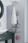 Geseus Üç Katlı Asmalı Banyo Duş Rafı Krom LM580 - 6
