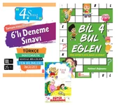 Ata 4.Sınıf 6 lı Deneme Sınavı+ Bil Bul Eğlen - 1