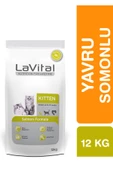 LAVİTAL YAVRU SOMONLU KEDİ MAMASI 12 KG - 1