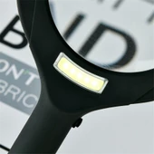 Profesyonel Işıklı LED Büyüteç, Lup Büyüteç Mercek, 250 Lümen 3X Yakınlaştırma - 3