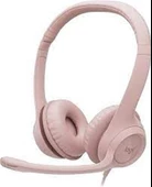 Logitech H390 Pudra Pembe Usb Mikrofonlu Kulaklık - 1