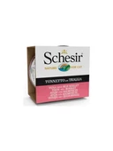 Schesir Ton Balığı ve Barbunya Balıklı Jöleli 85gr Kedi Konservesi Skt: 03/2027 - 1